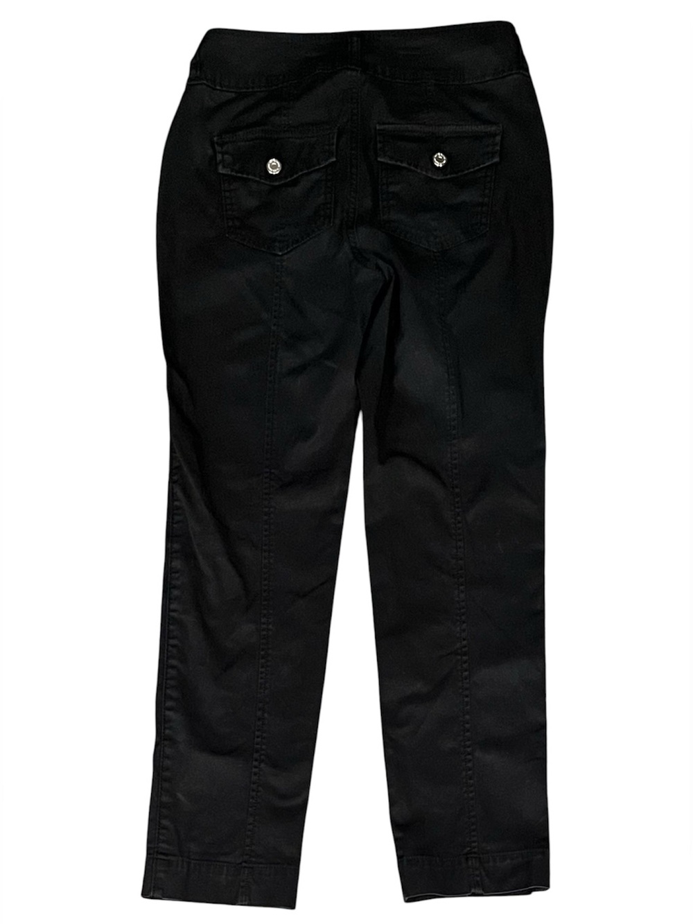 White House Black Market Women's Size 0 Black The Slim Ankle Pants - Picture 2 of 8